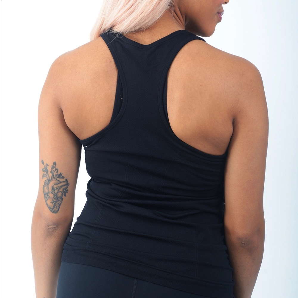 Black Copper Charged Tank. Size Small.